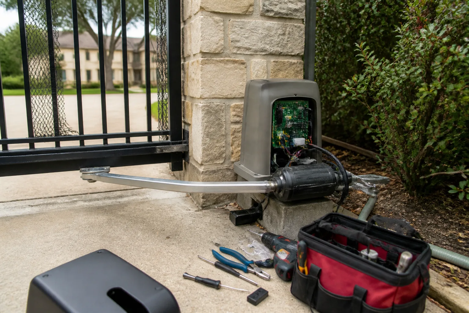A Linear Gate Opener That Won’t Run Usually Comes Down to Four Things