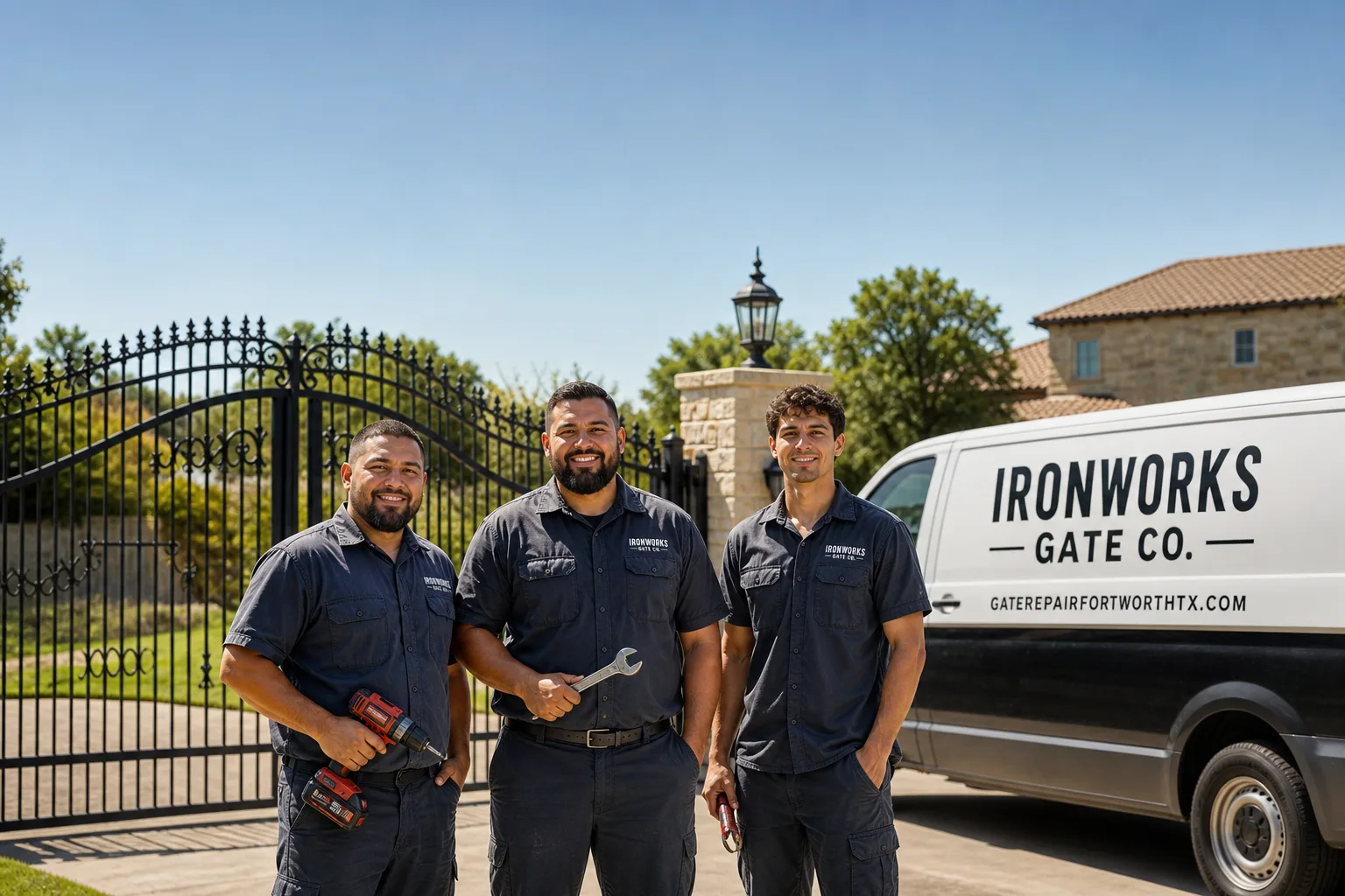 Gate Access Control in Fort Worth, TX | Ironworks Gate Co.